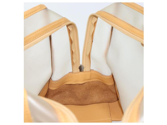 LOEWE Anagramma Modello Limitato Amazona 30 Borsa a Mano Vinile Trasparente Argento Auth hk3315 - vista 18