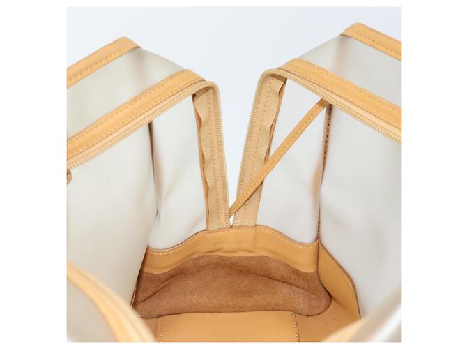 LOEWE Anagramma Modello Limitato Amazona 30 Borsa a Mano Vinile Trasparente Argento Auth hk3315 - vista 19