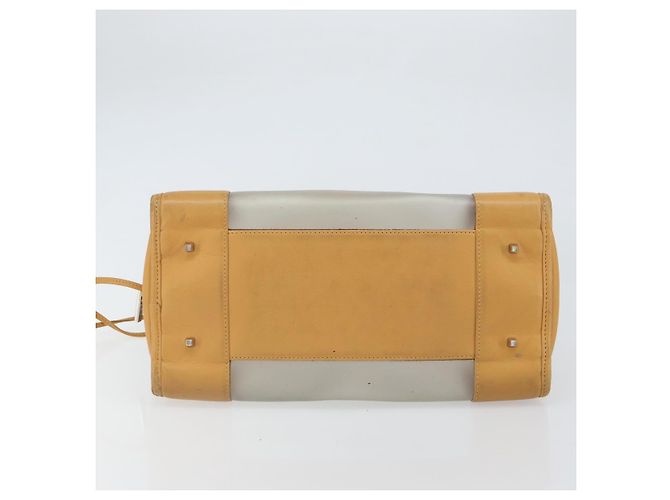 LOEWE Anagramma Modello Limitato Amazona 30 Borsa a Mano Vinile Trasparente Argento Auth hk3315 - vista 5
