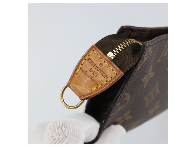 LOUIS VUITTON Monogram Bucket PM Accessory Pouch LV Auth 161196 - view 8