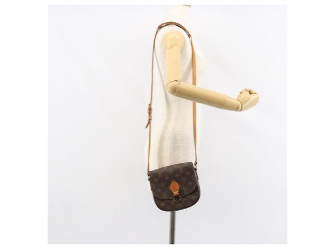 LOUIS VUITTON Borsa a Spalla Monogram Saint Cloud PM M51244 LV Auth 159413 Monogramma - vista 24