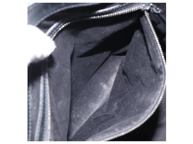 GUCCI GG Canvas Schultertasche Schwarz Silber 109141 Auth 158449 - Ansicht 21