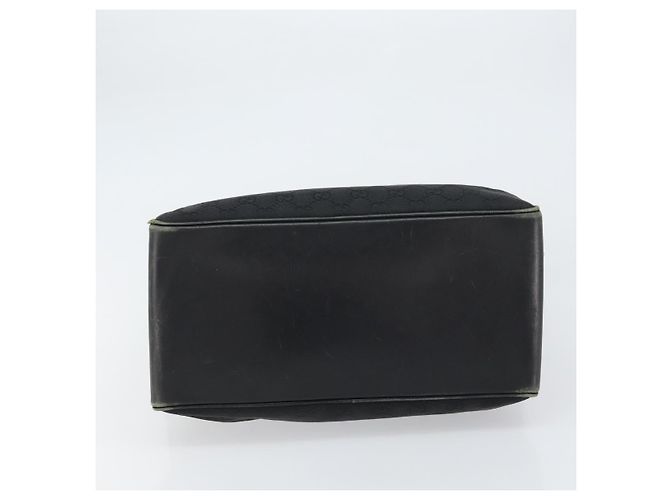 GUCCI GG Canvas Schultertasche Schwarz Silber 109141 Auth 158449 - Ansicht 5