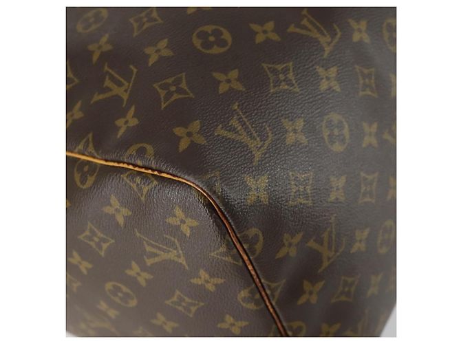 LOUIS VUITTON Borsa Boston Monogram Keepall 55 M41424 LV Auth 161113 Monogramma - vista 14