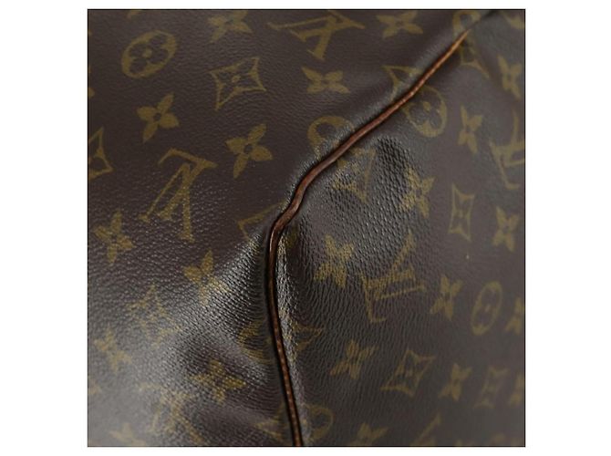 LOUIS VUITTON Borsa Boston Monogram Keepall 55 M41424 LV Auth 161113 Monogramma - vista 15