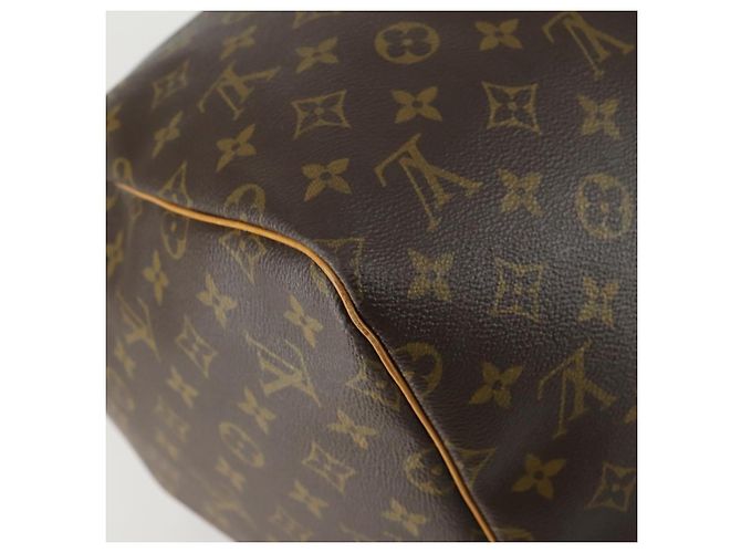 LOUIS VUITTON Borsa Boston Monogram Keepall 55 M41424 LV Auth 161113 Monogramma - vista 16