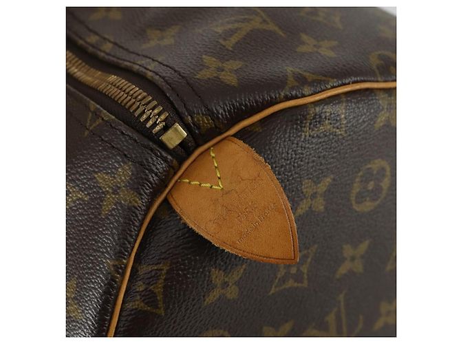 LOUIS VUITTON Borsa Boston Monogram Keepall 55 M41424 LV Auth 161113 Monogramma - vista 17