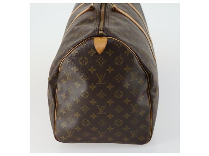LOUIS VUITTON Borsa Boston Monogram Keepall 55 M41424 LV Auth 161113 Monogramma - vista 3