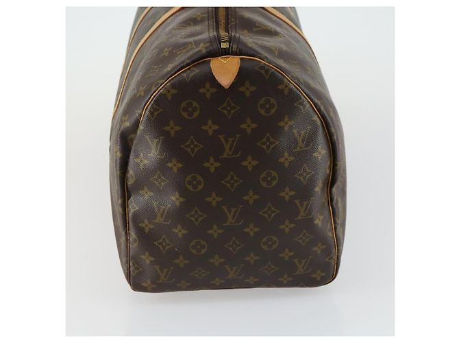 LOUIS VUITTON Borsa Boston Monogram Keepall 55 M41424 LV Auth 161113 Monogramma - vista 4