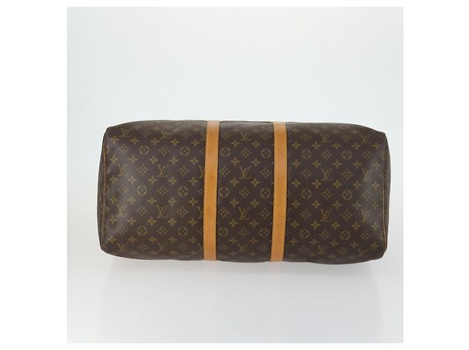 LOUIS VUITTON Borsa Boston Monogram Keepall 55 M41424 LV Auth 161113 Monogramma - vista 5