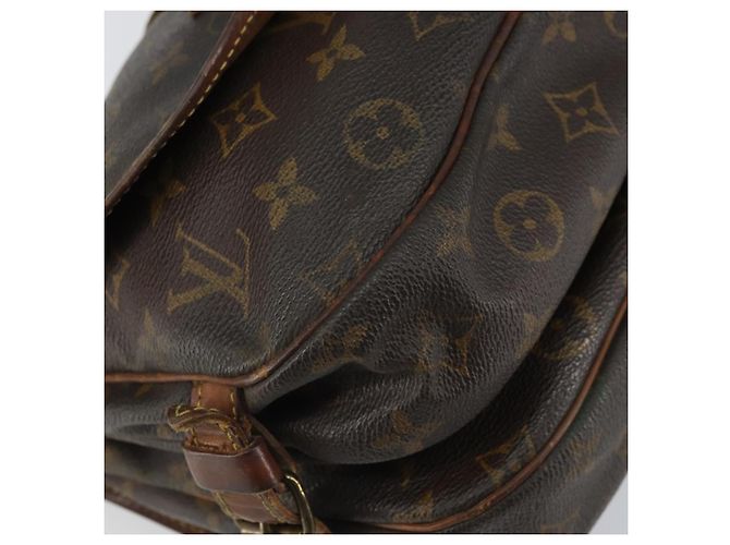 LOUIS VUITTON Borsa a Spalla Monogram Saumur 30 M42256 LV Auth hk3284 Monogramma - vista 17