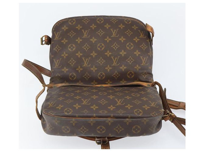 LOUIS VUITTON Borsa a Spalla Monogram Saumur 30 M42256 LV Auth hk3284 Monogramma - vista 19