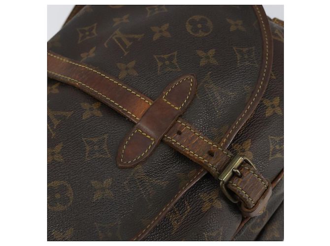 LOUIS VUITTON Borsa a Spalla Monogram Saumur 30 M42256 LV Auth hk3284 Monogramma - vista 30