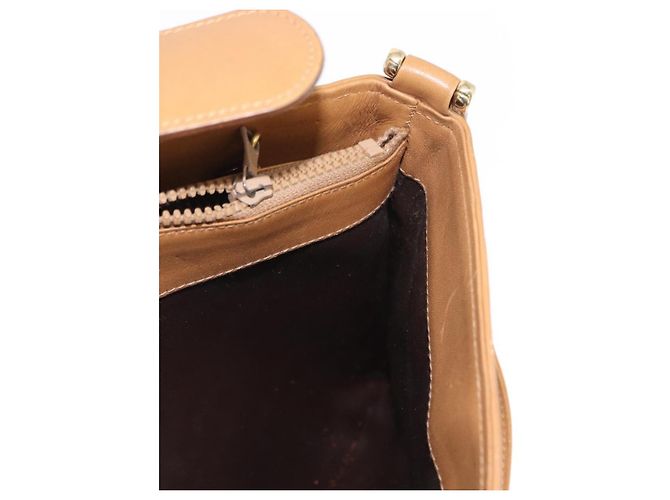 Céline Borsa a Spalla in Tela Macadam CELINE PVC Beige Oro Auth 161796 D'oro - vista 21
