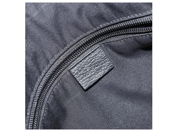 GUCCI GG Canvas Schultertasche Schwarz Silber 374411 Auth 160564 - Ansicht 17