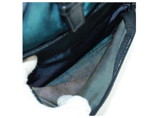 PRADA Rucksack aus Nylon grün silber authentisch 161433 - Ansicht 21