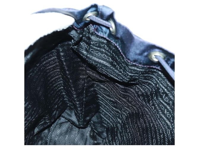 PRADA Rucksack aus Nylon grün silber authentisch 161433 - Ansicht 27