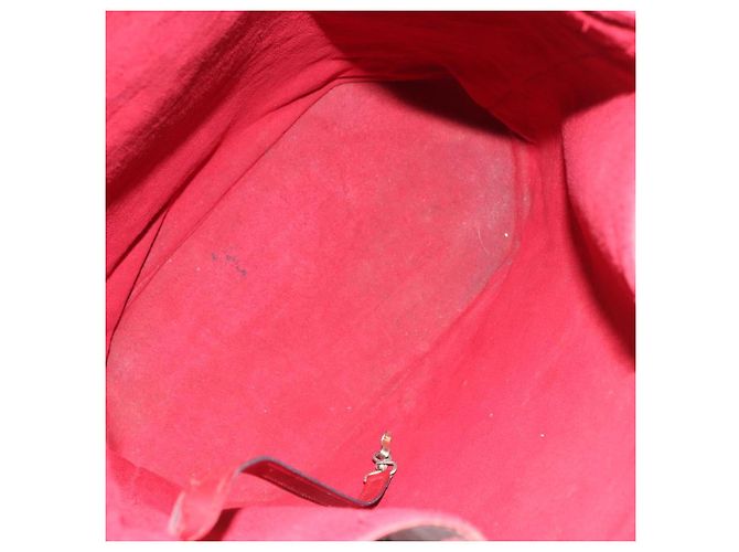 LOUIS VUITTON Bolsa de Ombro Epi GM Vermelha M80197 LV Auth 161138 Vermelho - vista 11