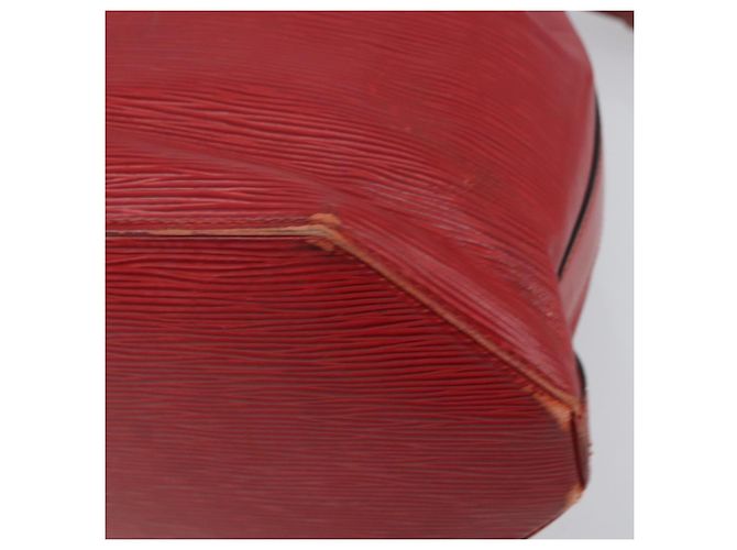 LOUIS VUITTON Bolsa de Ombro Epi GM Vermelha M80197 LV Auth 161138 Vermelho - vista 15
