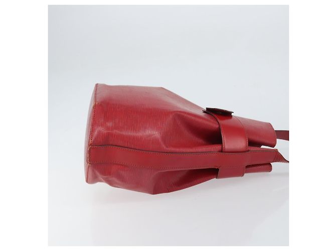 LOUIS VUITTON Bolsa de Ombro Epi GM Vermelha M80197 LV Auth 161138 Vermelho - vista 3