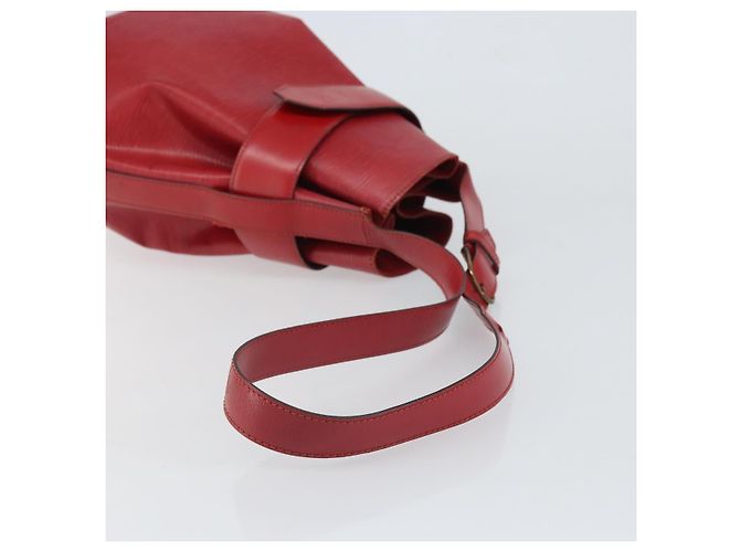 LOUIS VUITTON Bolsa de Ombro Epi GM Vermelha M80197 LV Auth 161138 Vermelho - vista 7
