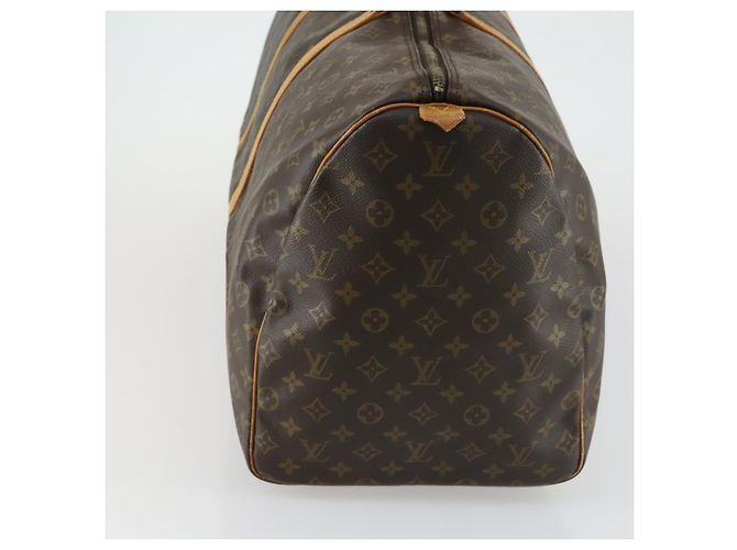 LOUIS VUITTON Borsa Boston Monogram Keepall 60 M41422 LV Auth 159339 Monogramma - vista 4