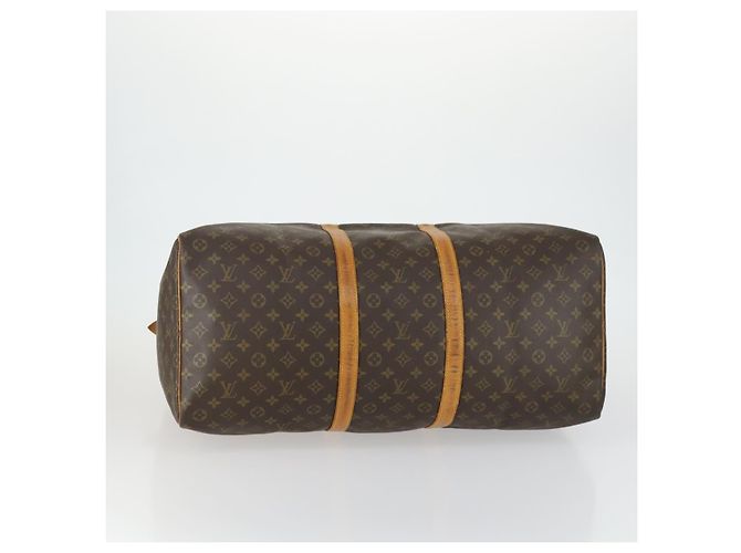 LOUIS VUITTON Borsa Boston Monogram Keepall 60 M41422 LV Auth 159339 Monogramma - vista 5