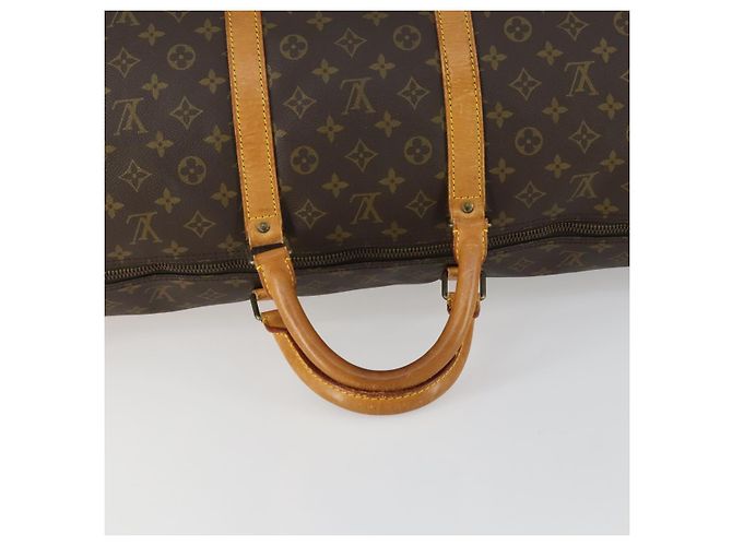 LOUIS VUITTON Borsa Boston Monogram Keepall 60 M41422 LV Auth 159339 Monogramma - vista 7
