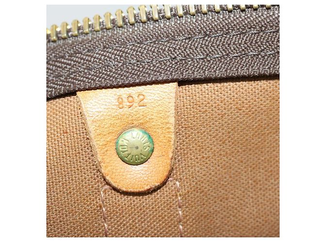 LOUIS VUITTON Borsa Boston Monogram Keepall 60 M41422 Auth LV am10371 Monogramma - vista 11