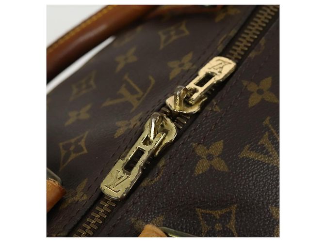 LOUIS VUITTON Borsa Boston Monogram Keepall 60 M41422 Auth LV am10371 Monogramma - vista 9