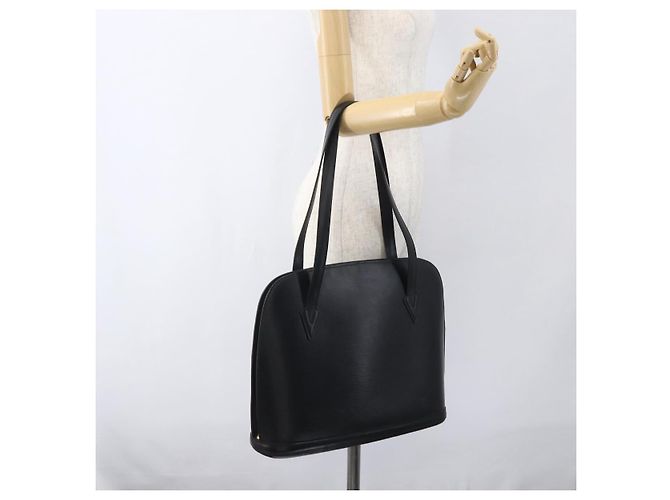 LOUIS VUITTON Borsa a Spalla Epi Lussac Nera M52282 LV Auth 161758 Nero - vista 23