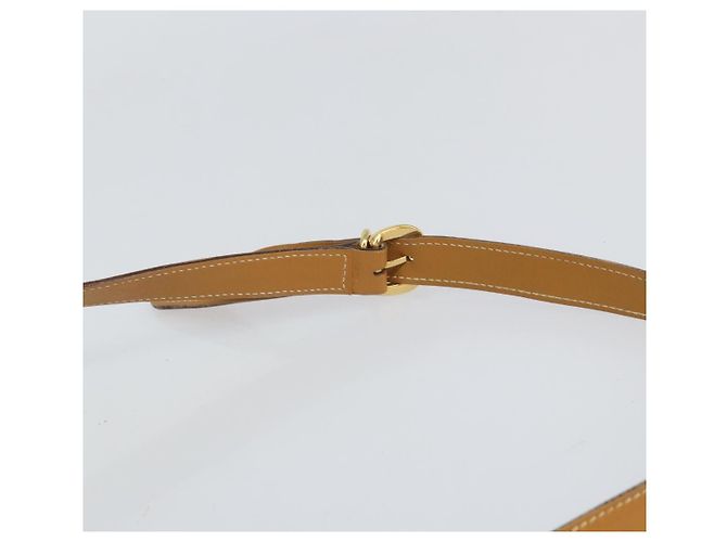 Gucci Borsa a Spalla Micro GG Supreme PVC Beige Oro 001 115 0933 Auth 161767 D'oro - vista 8