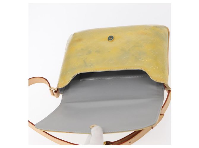 LOUIS VUITTON Borsa Thompson Street Monogram Vernis Grigia M91008 LV Auth 161292 Grigio - vista 10