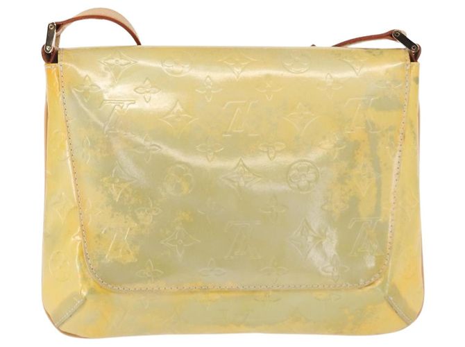 LOUIS VUITTON Borsa Thompson Street Monogram Vernis Grigia M91008 LV Auth 161292 Grigio - vista 2