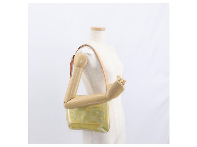LOUIS VUITTON Borsa Thompson Street Monogram Vernis Grigia M91008 LV Auth 161292 Grigio - vista 21