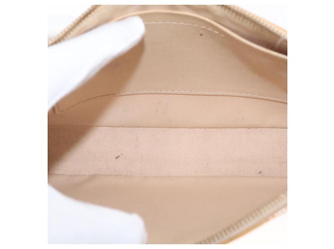 LOUIS VUITTON Pochette Accessori Vernis Borsa Accessorio Citrin LV Auth 161520 D'oro - vista 11