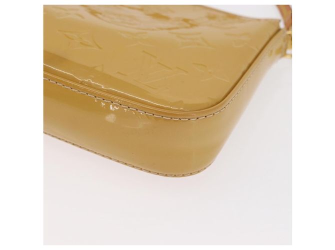 LOUIS VUITTON Pochette Accessori Vernis Borsa Accessorio Citrin LV Auth 161520 D'oro - vista 15
