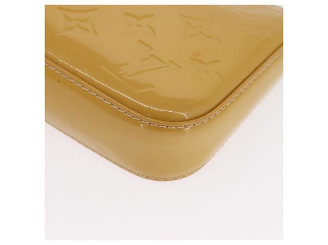 LOUIS VUITTON Pochette Accessori Vernis Borsa Accessorio Citrin LV Auth 161520 D'oro - vista 17