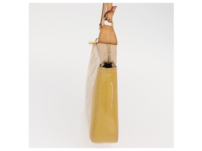 LOUIS VUITTON Pochette Accessori Vernis Borsa Accessorio Citrin LV Auth 161520 D'oro - vista 3