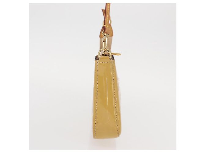 LOUIS VUITTON Pochette Accessori Vernis Borsa Accessorio Citrin LV Auth 161520 D'oro - vista 4