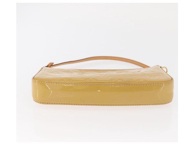 LOUIS VUITTON Pochette Accessori Vernis Borsa Accessorio Citrin LV Auth 161520 D'oro - vista 5