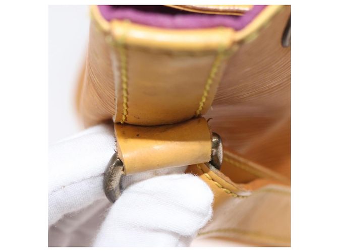 Noe LOUIS VUITTON Borsa a Spalla Petit Noé Epi Gialla M44109 LV Auth 161101 Giallo - vista 12
