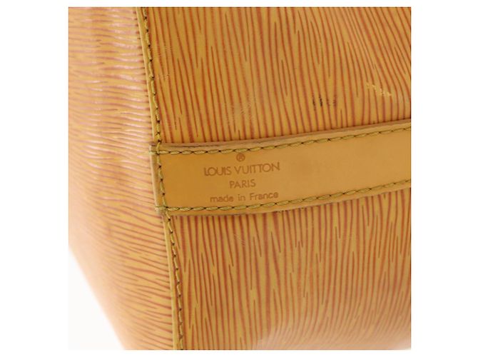 Noe LOUIS VUITTON Borsa a Spalla Petit Noé Epi Gialla M44109 LV Auth 161101 Giallo - vista 17