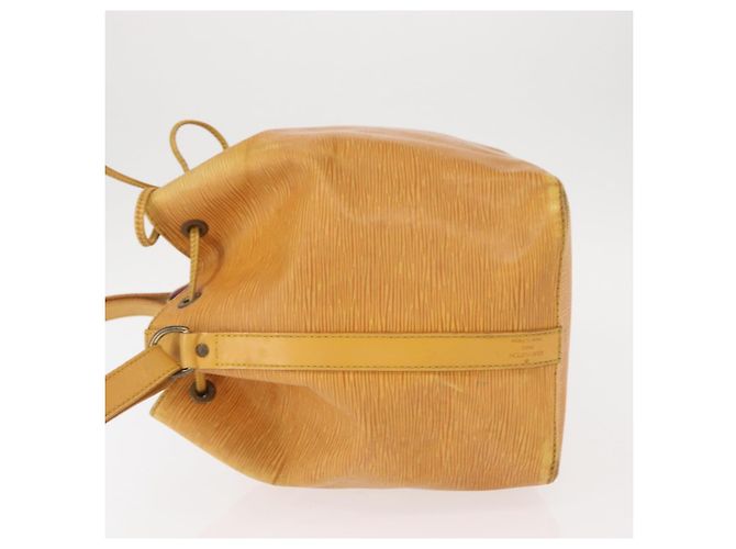 Noe LOUIS VUITTON Borsa a Spalla Petit Noé Epi Gialla M44109 LV Auth 161101 Giallo - vista 4