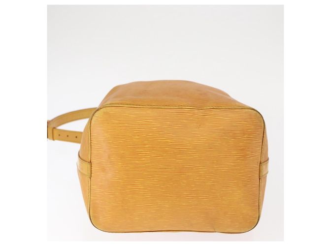 Noe LOUIS VUITTON Borsa a Spalla Petit Noé Epi Gialla M44109 LV Auth 161101 Giallo - vista 5