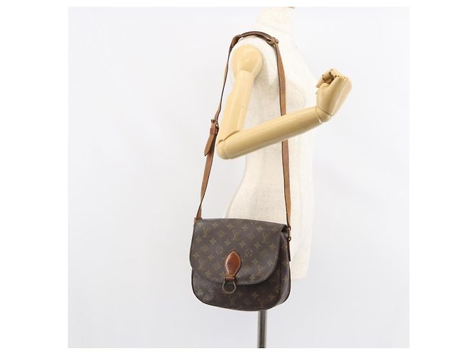 LOUIS VUITTON Borsa a Spalla Monogram Saint Cloud GM M51242 LV Auth hk3275 Monogramma - vista 25