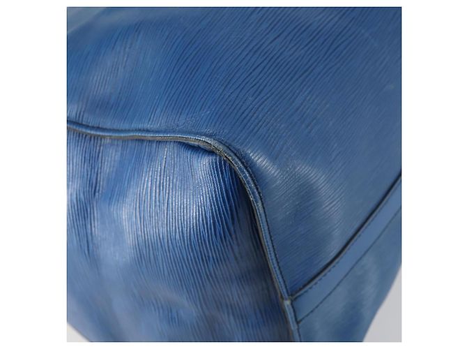 LOUIS VUITTON Epi Keepall 50 Borsa Boston Blu M42965 LV Auth th6515 - vista 16