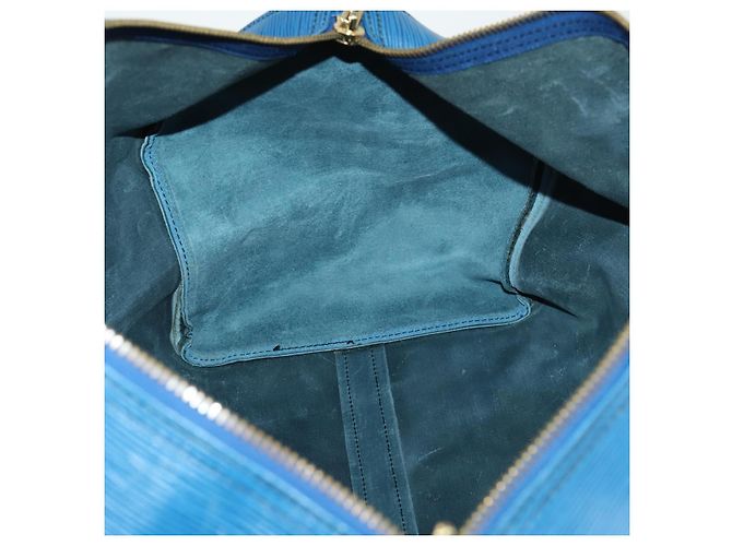 LOUIS VUITTON Epi Keepall 50 Borsa Boston Blu M42965 LV Auth th6515 - vista 20