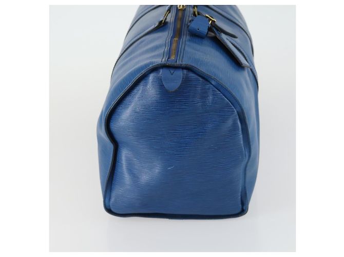 LOUIS VUITTON Epi Keepall 50 Borsa Boston Blu M42965 LV Auth th6515 - vista 4