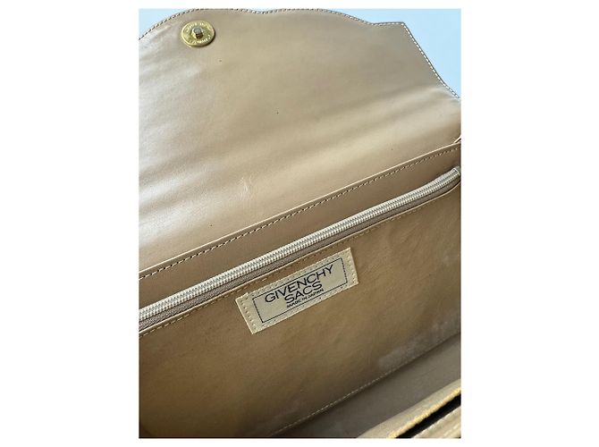 Vintage Givenchy Ledertasche braun - Ansicht 4